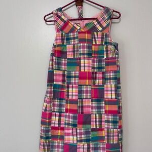 Sheath Dress Madras Plaid from Talbots Size 2 Bonus Lily Pulitzer Cardigan